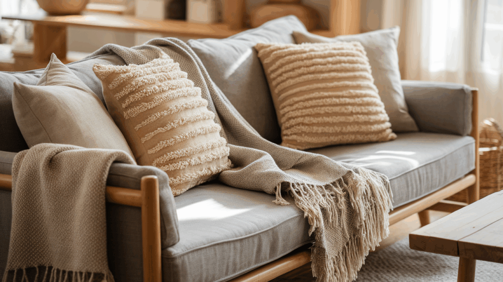 Throw Blankets and Pillows
