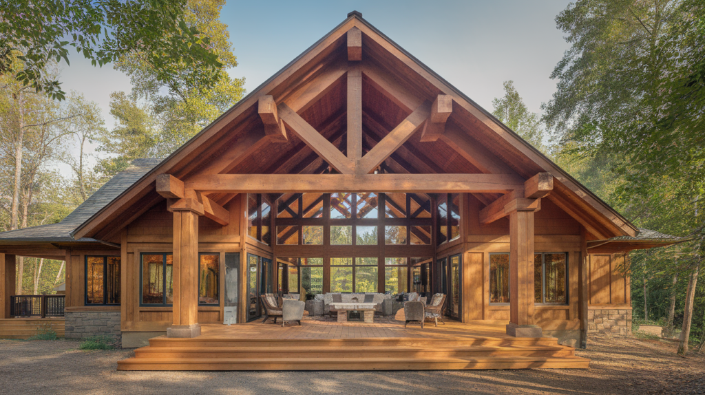 Timber Frame Cabin