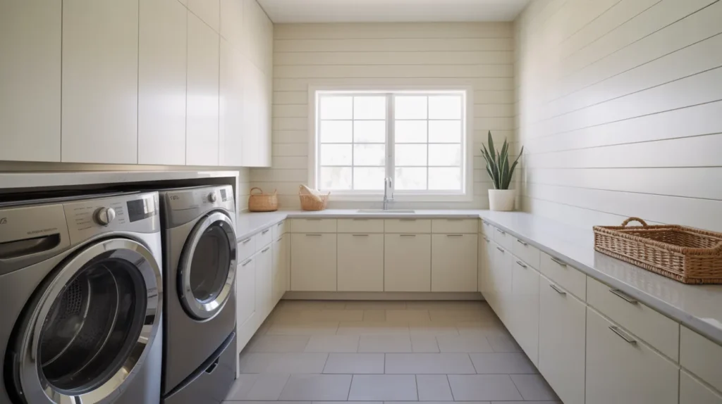 U-Shaped Laundry Room