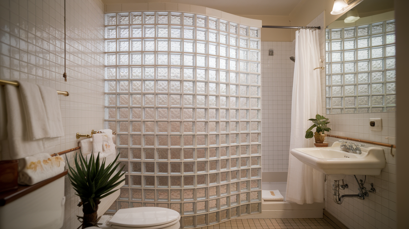 Use Glass Blocks for a Retro Touch
