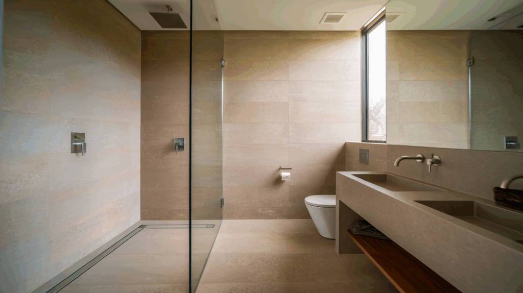 Use Large Tiles for a Seamless Look