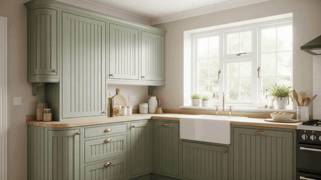 Use Beadboard Cabinet Panels