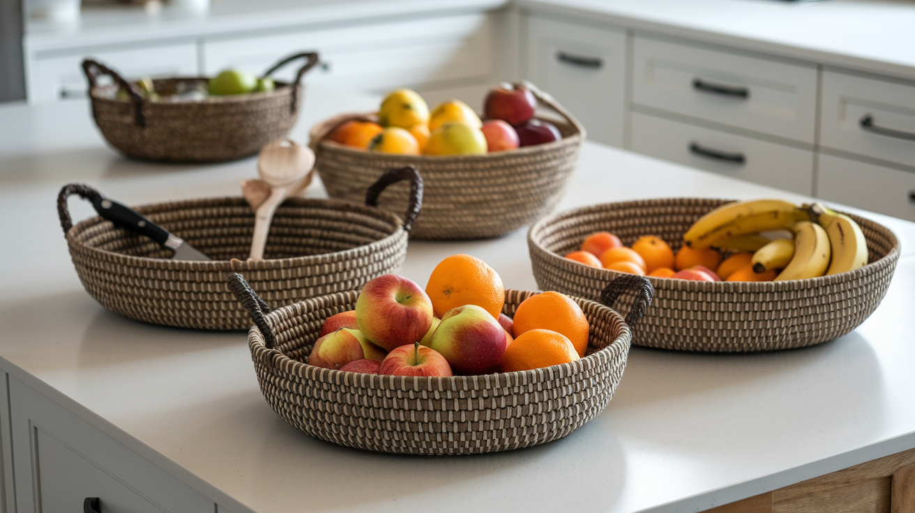 Use Storage Baskets