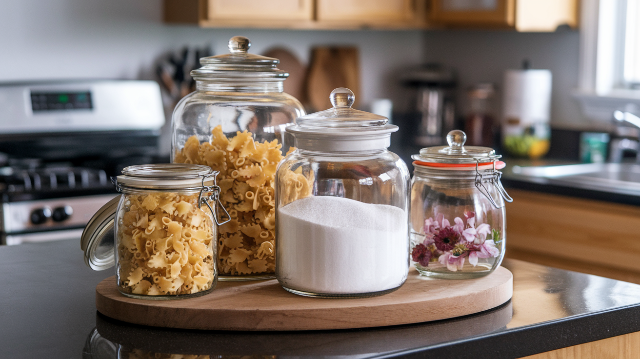Use Vintage Glass Jars