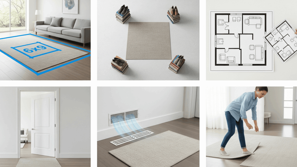 Visualizing a 6x9 Rug in Your Room