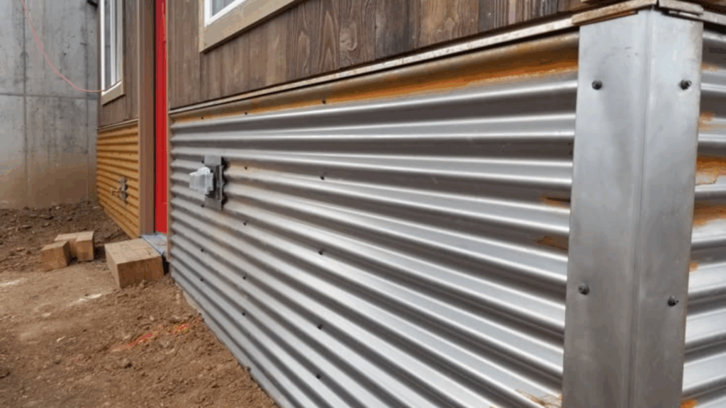 Weathered Tin Panels