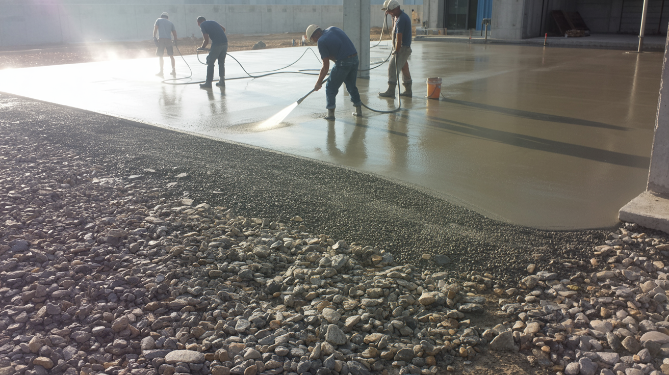 A Complete Guide to Polished Exposed Aggregate Concrete - Opple House