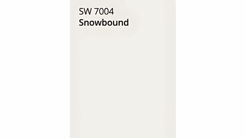 What Color Is Snowbound by Sherwin-Williams?