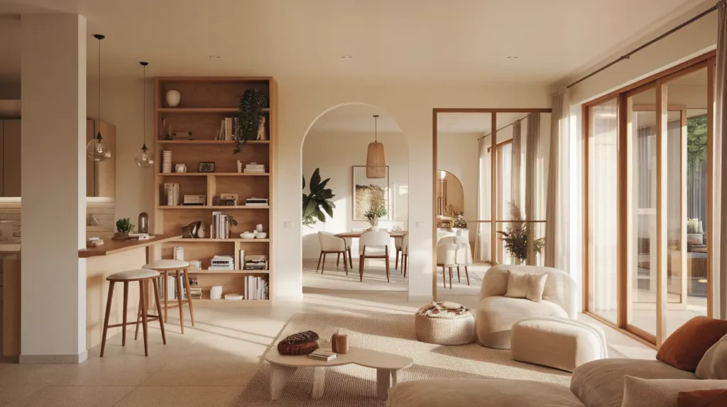 What is a Semi-Open Floor Plan?