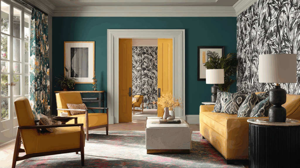 When to Use Both Paint and Wallpaper