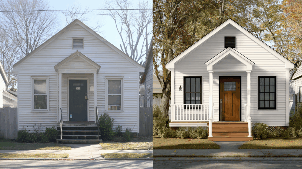White-on-White Ranch: Contrast Brought Character