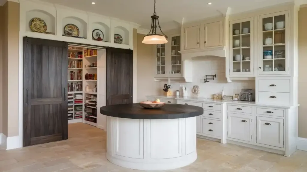 White and Dark Stained Wood