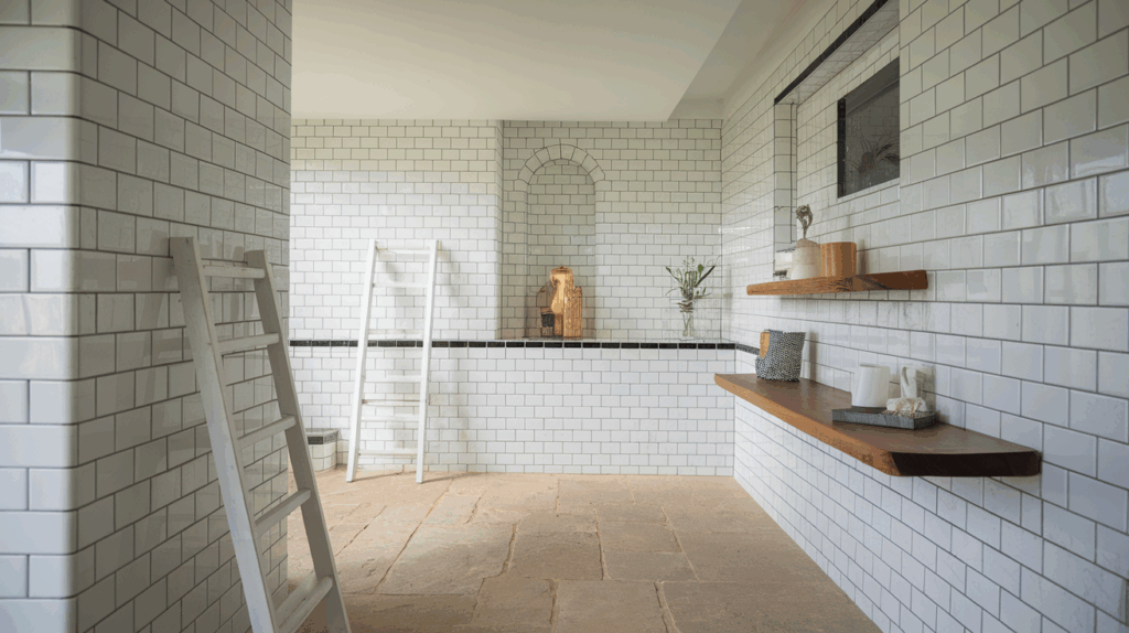 Why Choose White Subway Tiles with Black Grout?