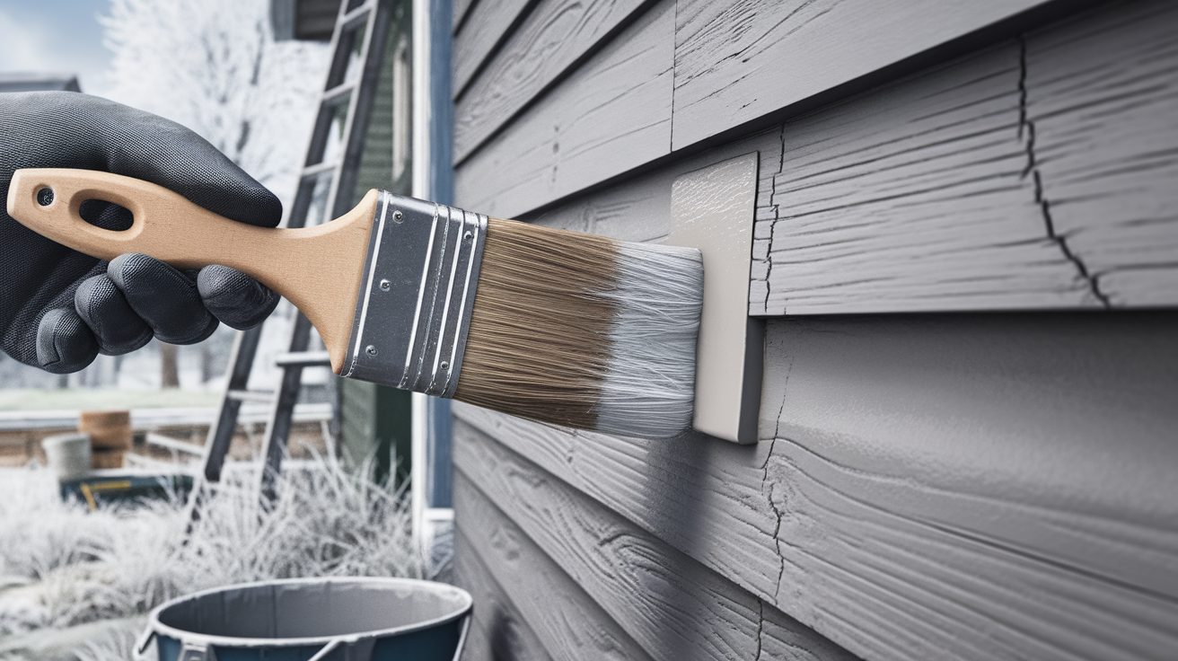 Can You Paint Outside in Cold Weather? - Opple House