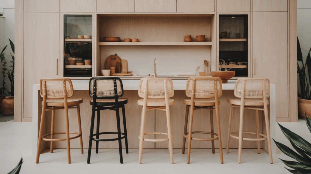 Woven Bar Stools
