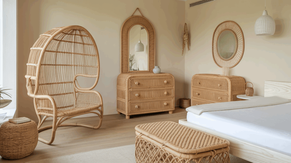 Woven or Rattan Furniture