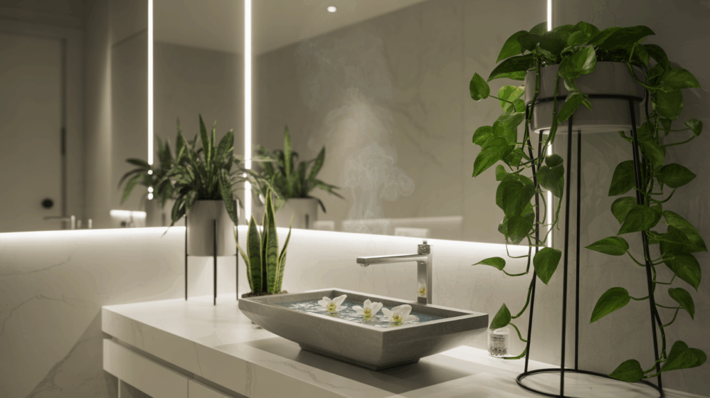 best plants for bathroom no light