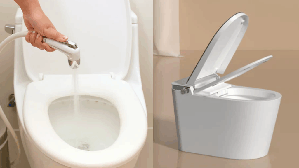 bidet toilet vs bidet seat