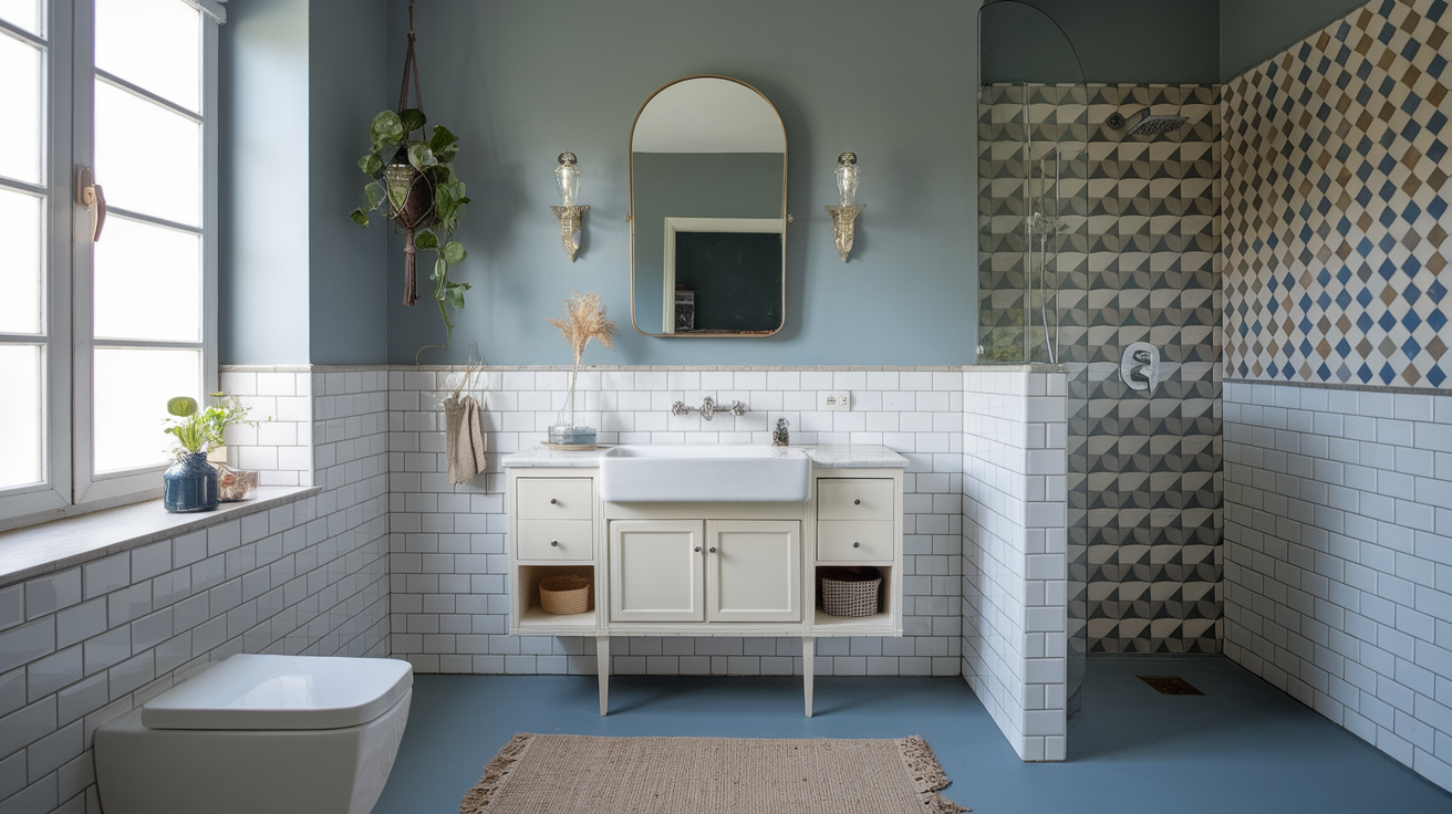 Use Bold Tile Patterns