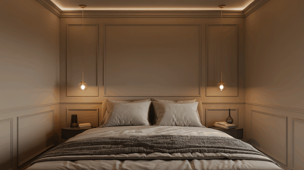 color drenching bedroom