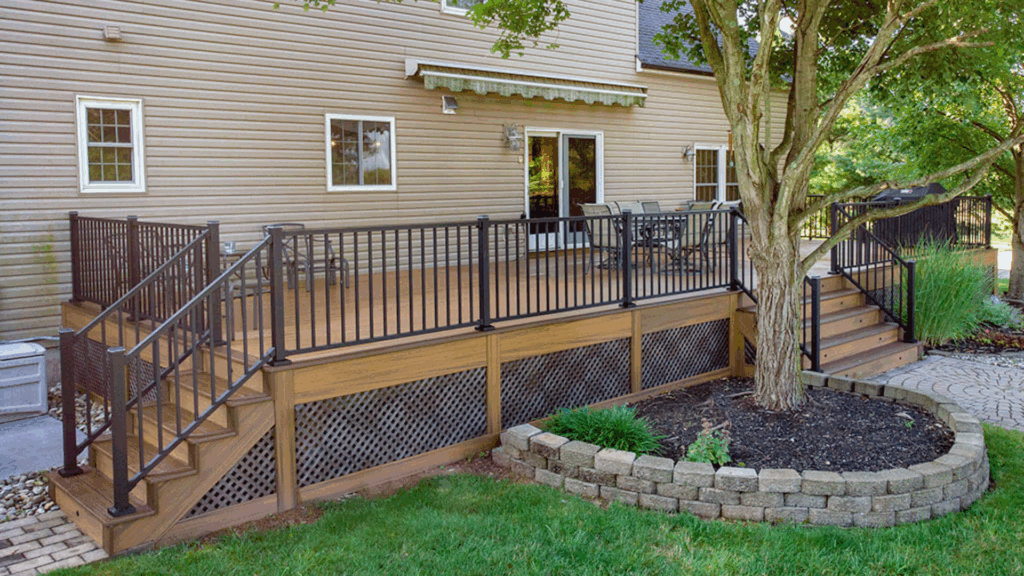 deck skirting , deck skirting ideas