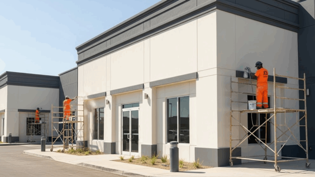 exterior commercial painting