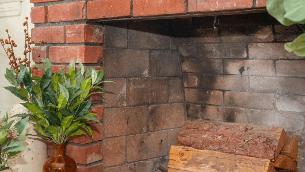 how to clean soot off brick