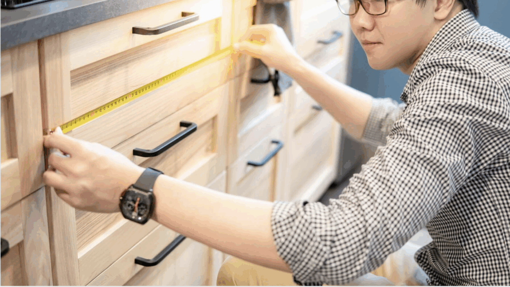 how to measure kitchen cabinets