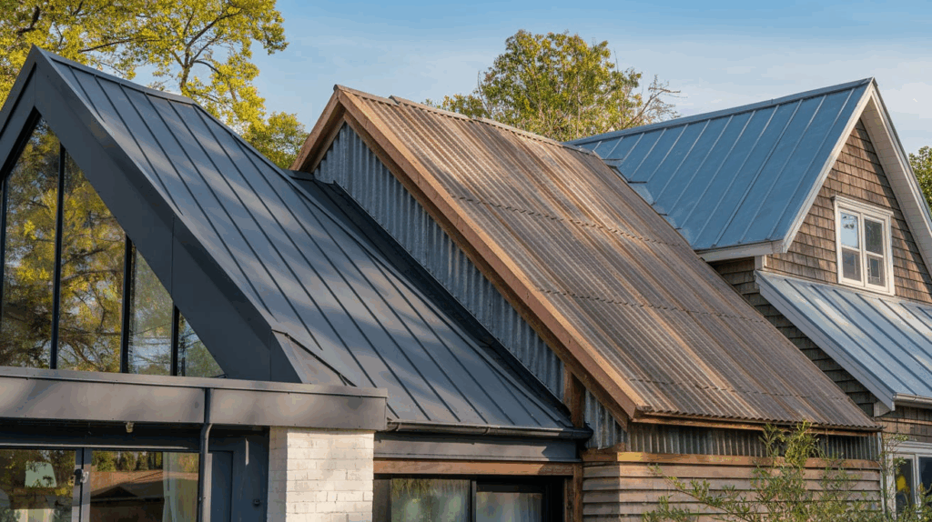 metal roofing types