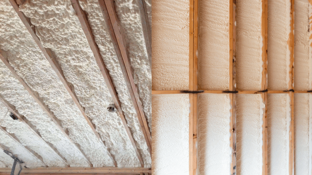 open cell vs closed cell spray foam