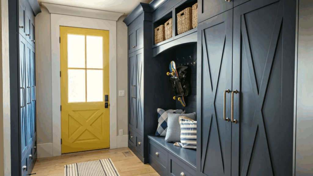 rules for painting interior doors