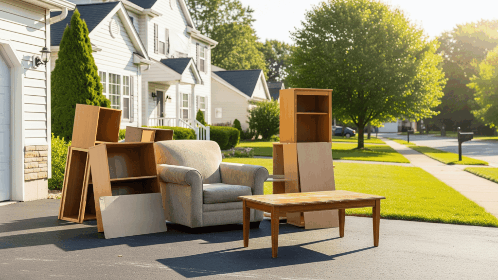 what to do with old furniture , how to get rid of old furniture