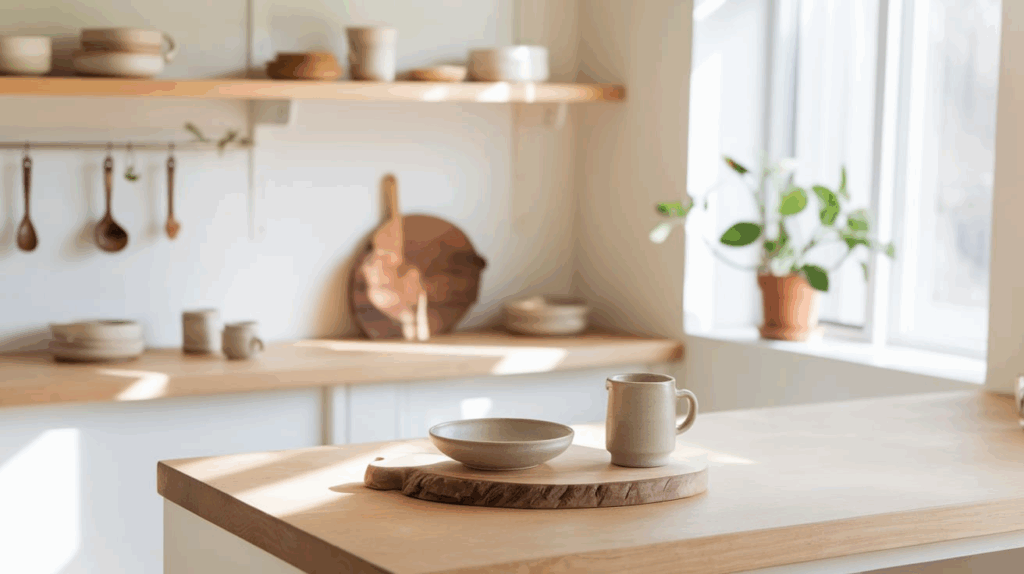 Styling Your Kitchen with Olive Wood and Stoneware Essentials