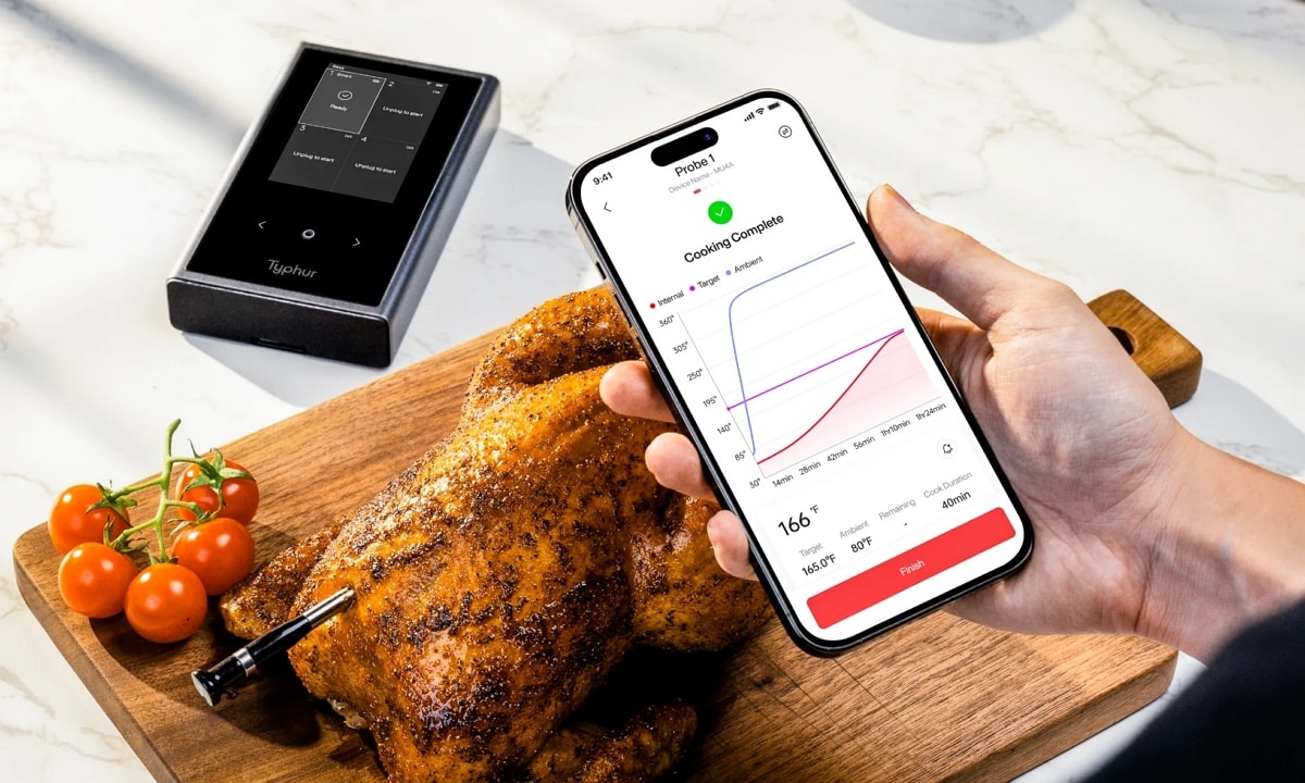 Enter: The Typhur Wireless Meat Thermometer