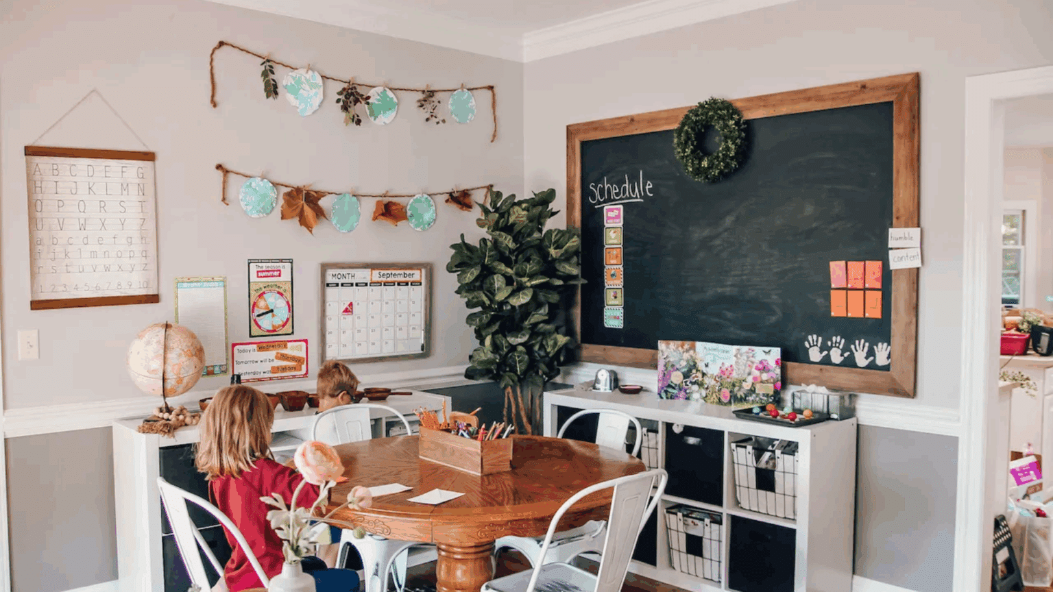 25 Creative Homeschool Room Ideas to Try - Opple House