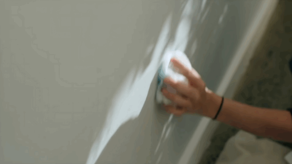 5 Rinse and Dry the Wall