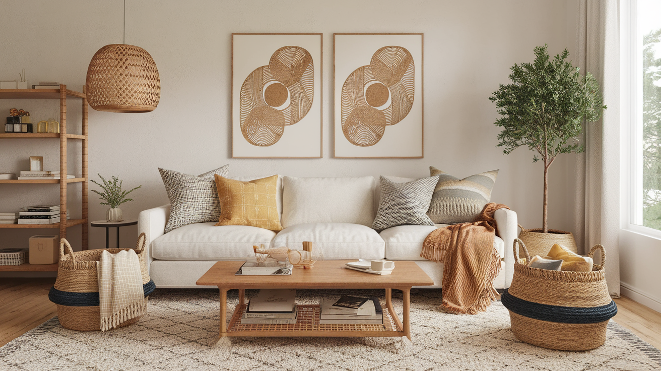 Add Woven Baskets