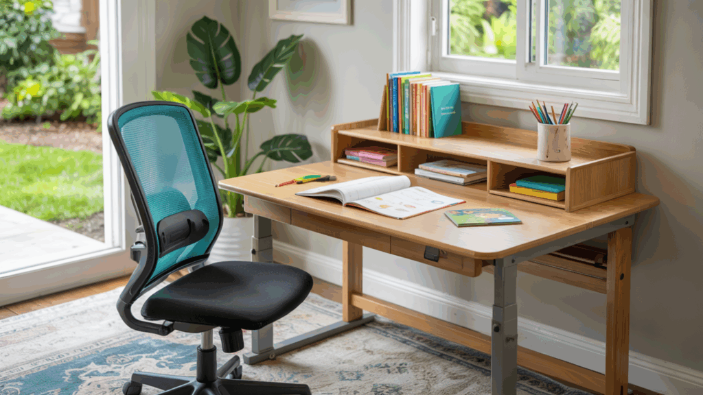 Adjustable Desk and Chair