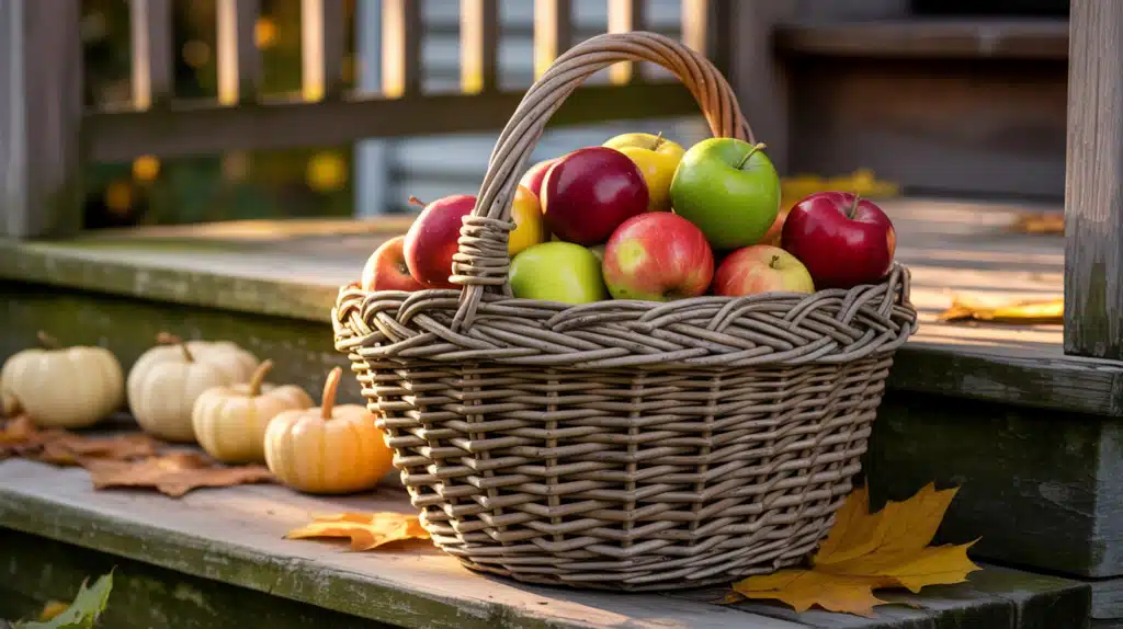 Apple Basket Display