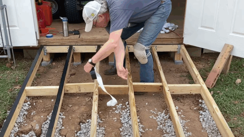 Apply Joist Tape to Protect Against Moisture