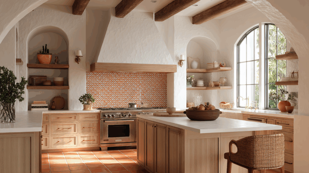 Arched Supports for a Mediterranean Style
