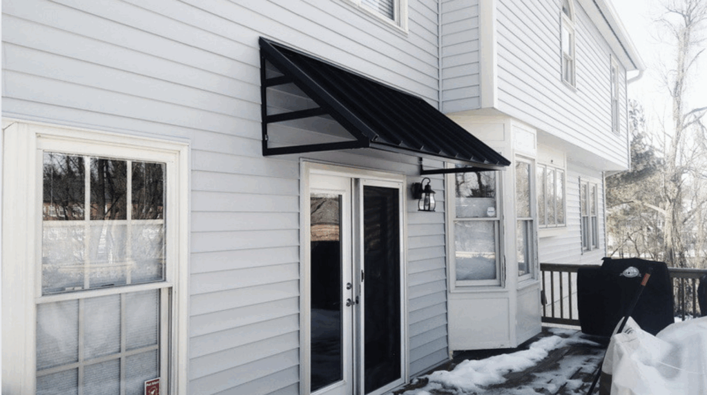 Black Awning for Shade