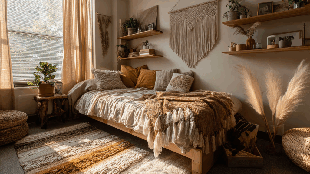 Boho-Chic with Plants & Tapestries