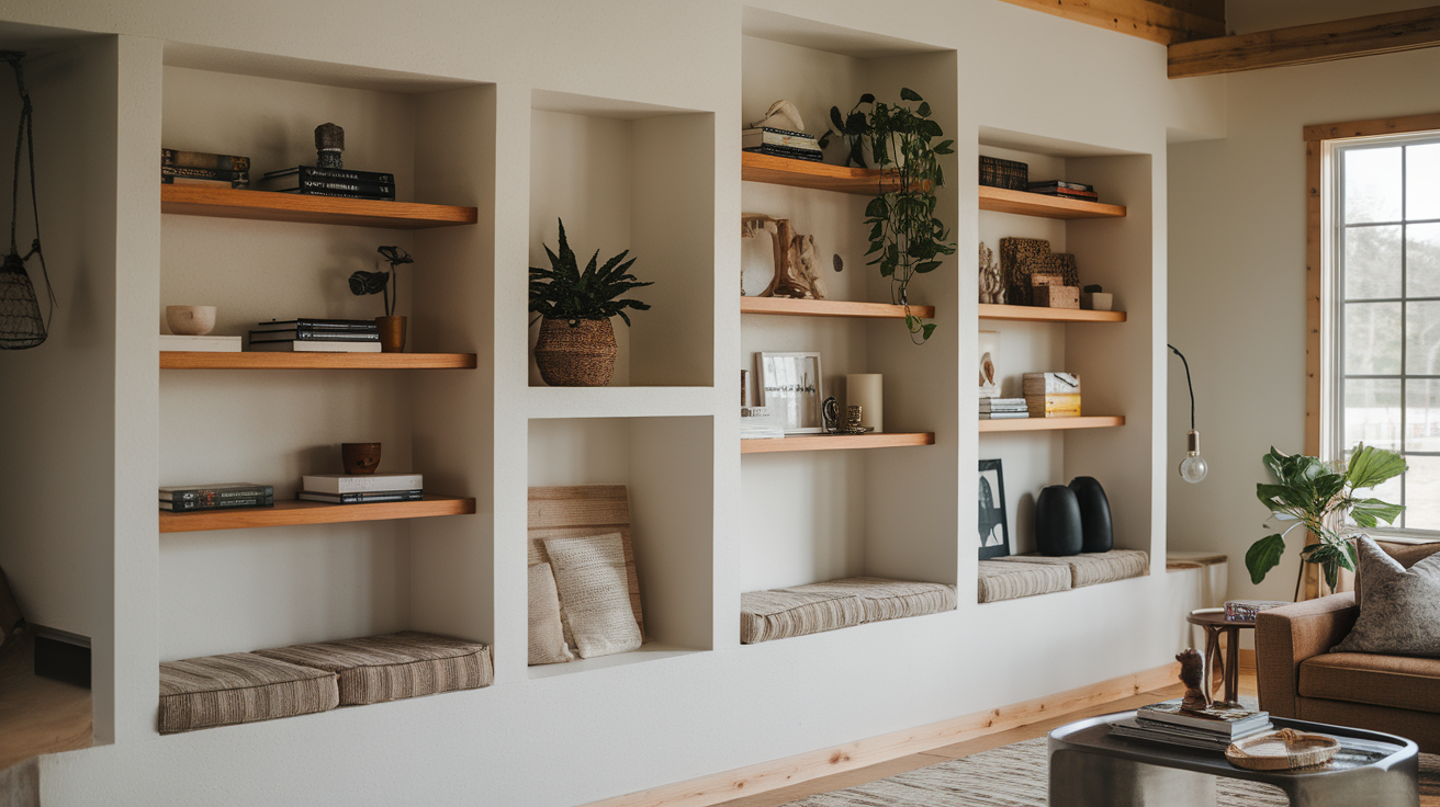 Built-In Shelving