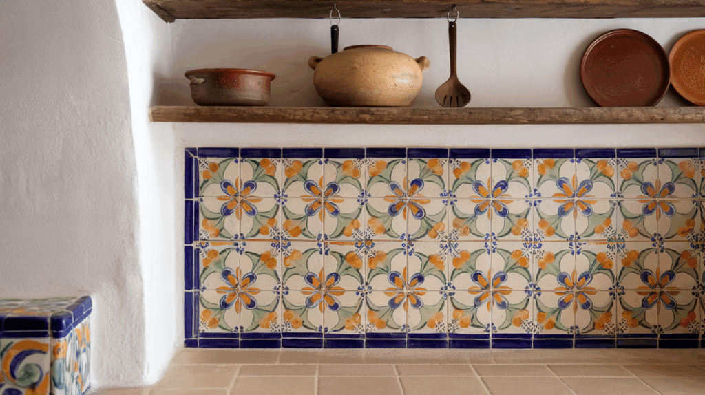 Colorful Talavera Tile Backsplashes