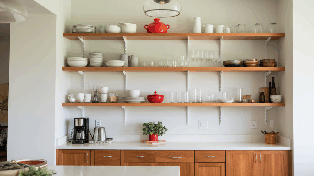 Condo kitchen Renovation Ideas Open Shelving
