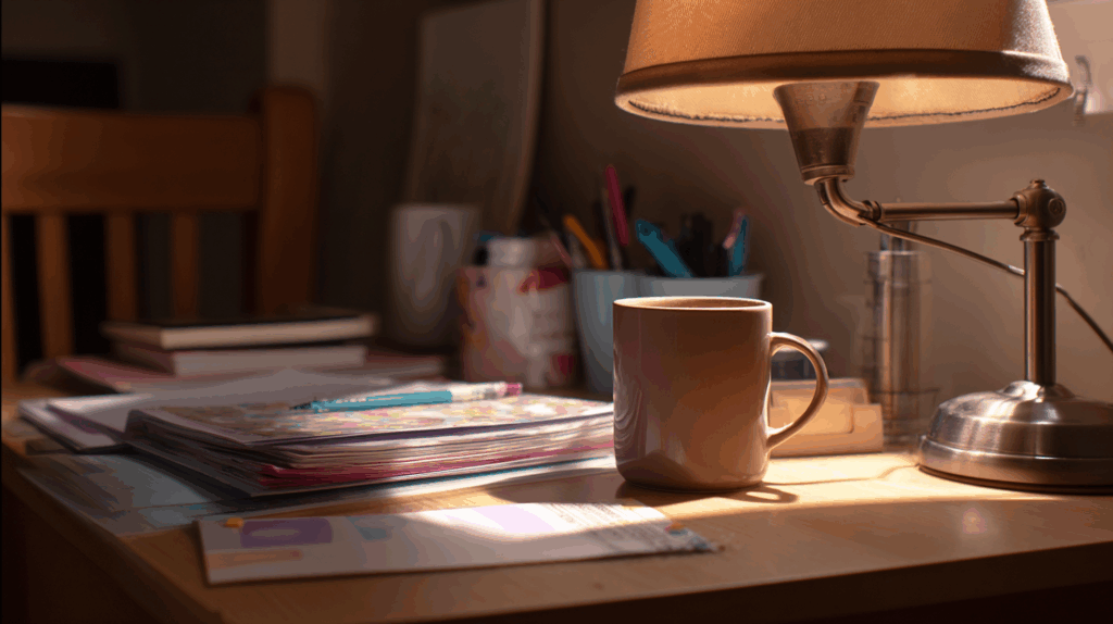 Cozy Desk Lamp or Clip-On Light
