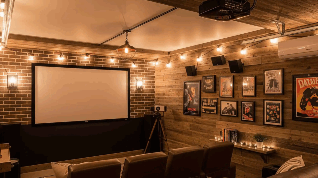 Create a Home Theater or Lounge Area