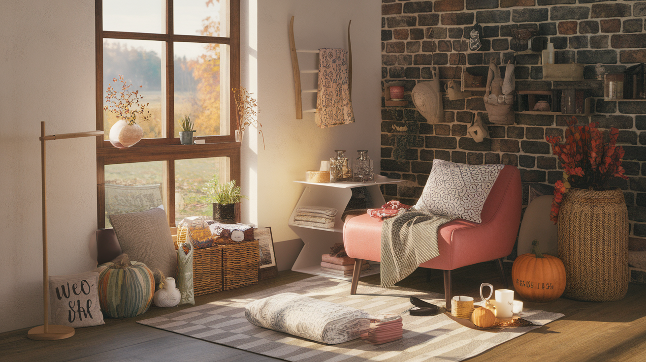 Create a Knitting or Craft Corner