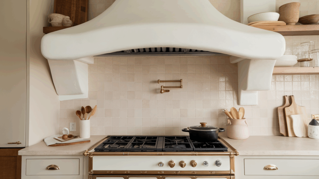 Curved or Arched Shape That Softens the Room
